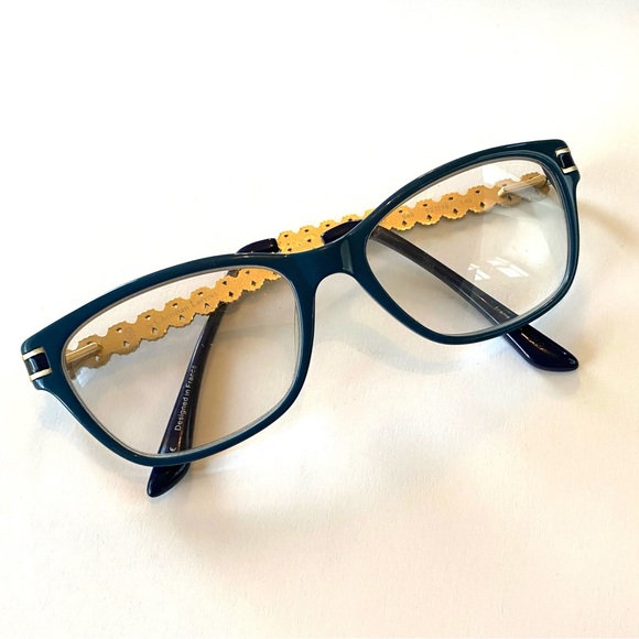 Christian Lacroix navy blue eyeglasses frames - Picture 5 of 5